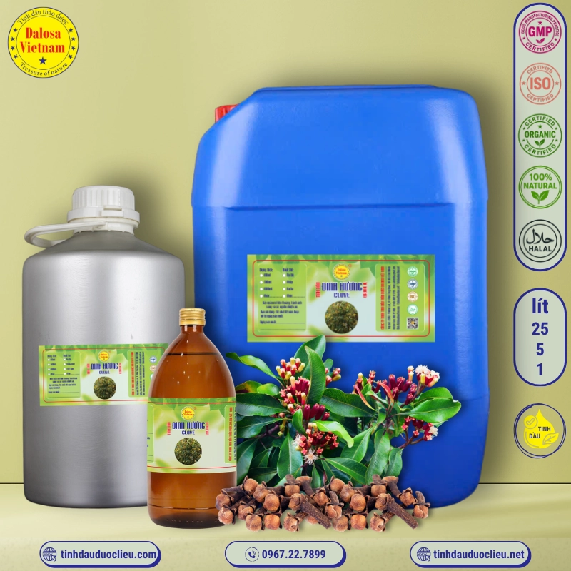Tinh Dầu Đinh Hương - Clove Essential Oil 1 tinh dau dinh huong – clove essential oil 3