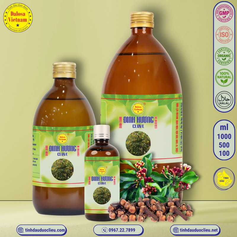 Tinh Dầu Đinh Hương - Clove Essential Oil 2 tinh dau dinh huong – clove essential oil