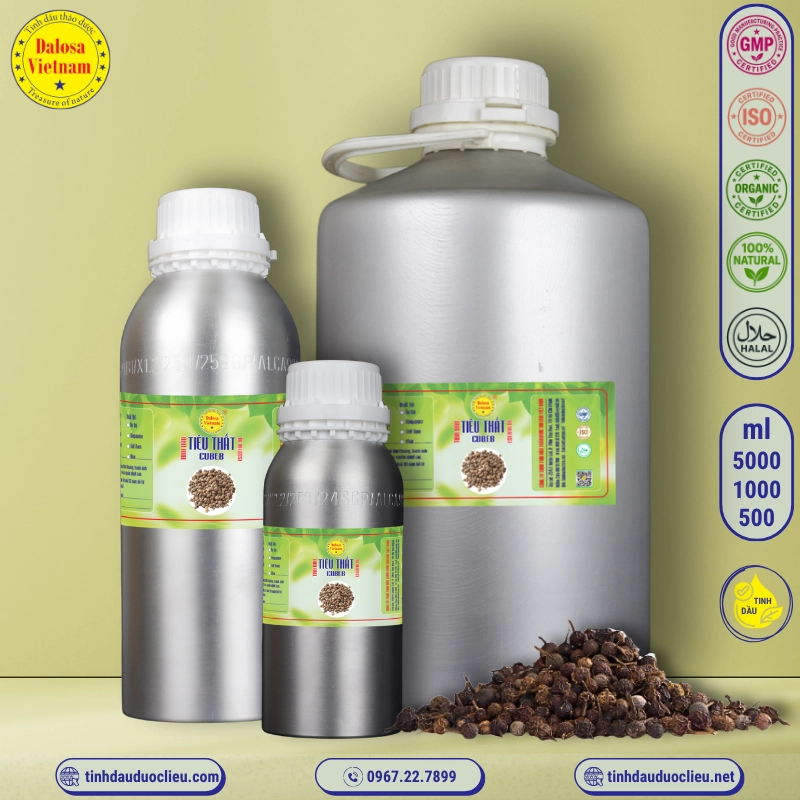 Tinh Dầu Tiêu Thất - Cubeb Essential Oil 1 tinh dau tieu that cubeb piper cubeba essential oil 2