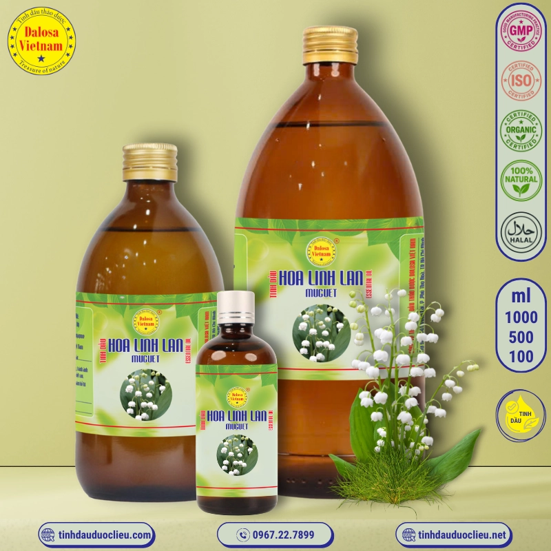 Tinh Dầu Hoa Linh Lan - Muguet Essential Oil 2 tinh dau hoa linh lan muguet convallaria majalis essential oil